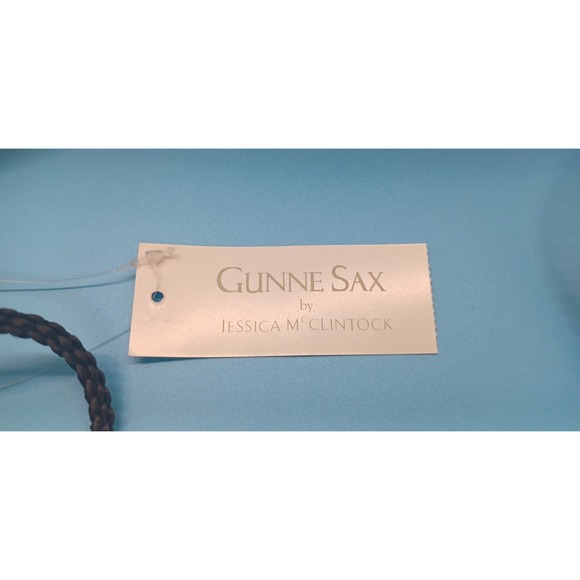 NEW Gunne Sax Black Purse Handbag Clutch Designed by Jessica McClintock - Picture 14 of 14